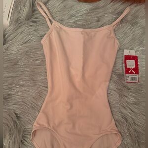 NWT women’s XS baby pink Capezio leotard